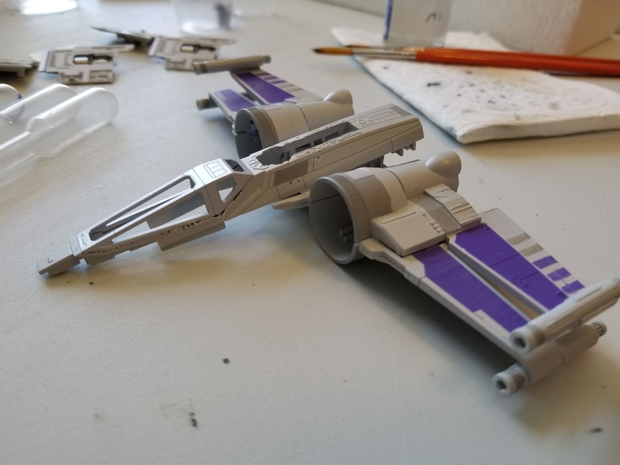 Build Log: Purple X-wing