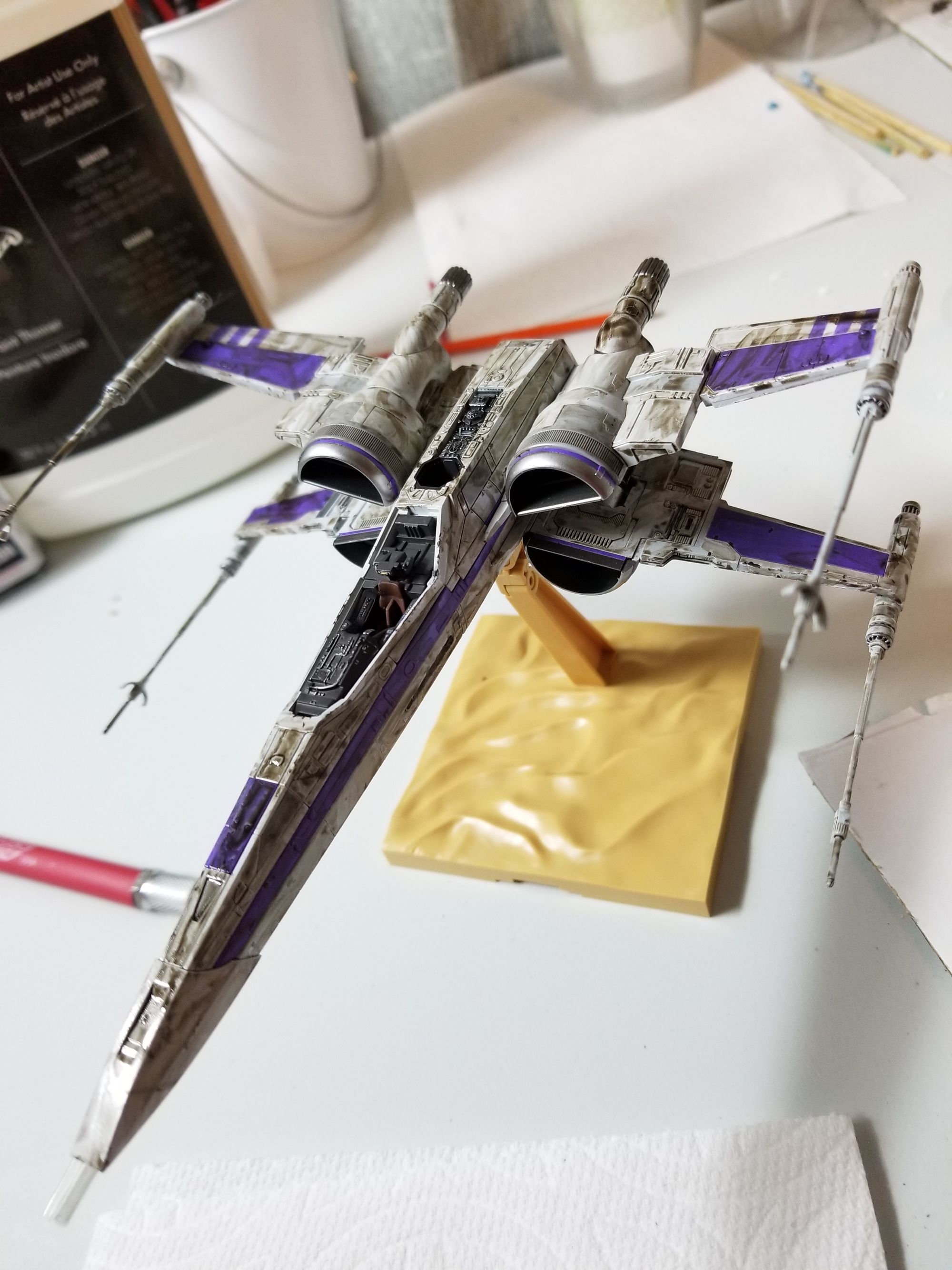 Build Log: Purple X-wing